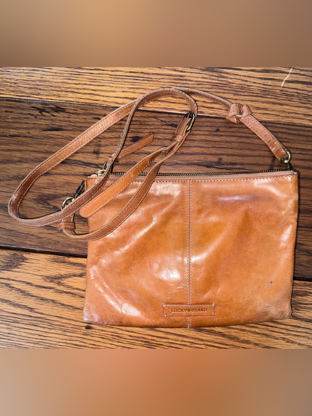 Lucky Brand Leather Crossbody Bag